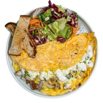 Mantarlı Omlet
